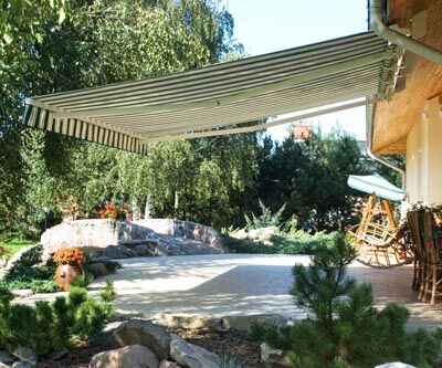 foto terasové markýzy