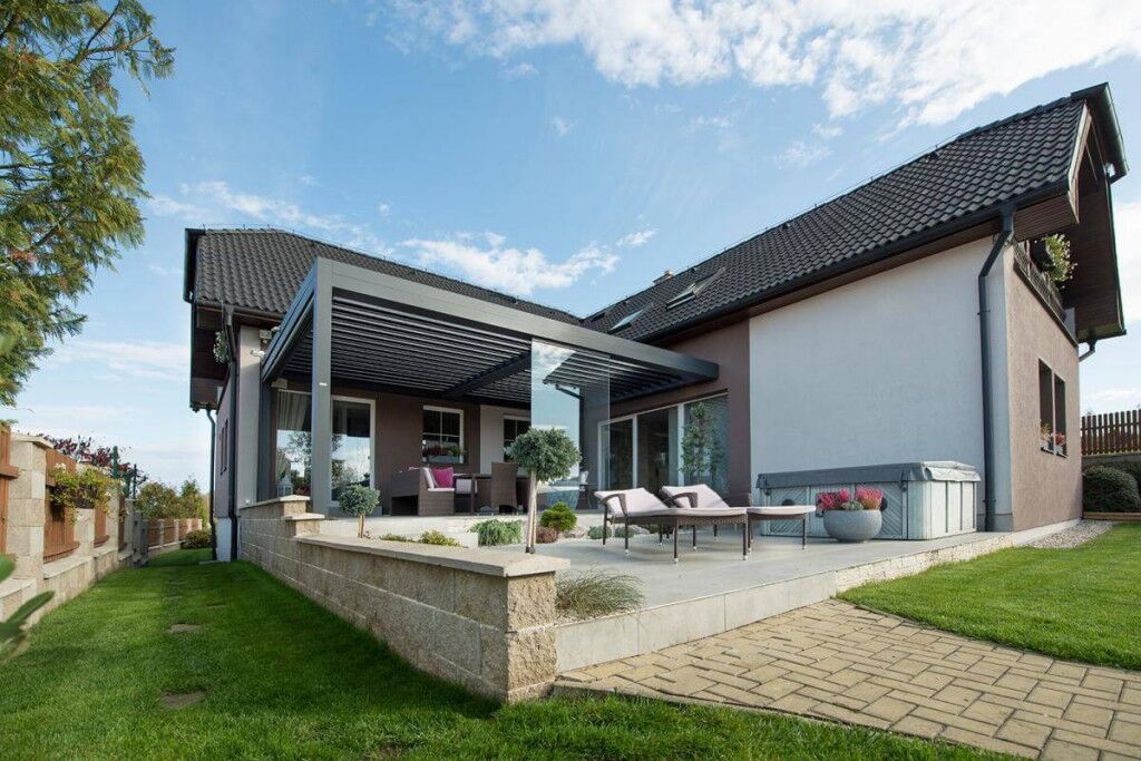 Lamelová pergola Espacio