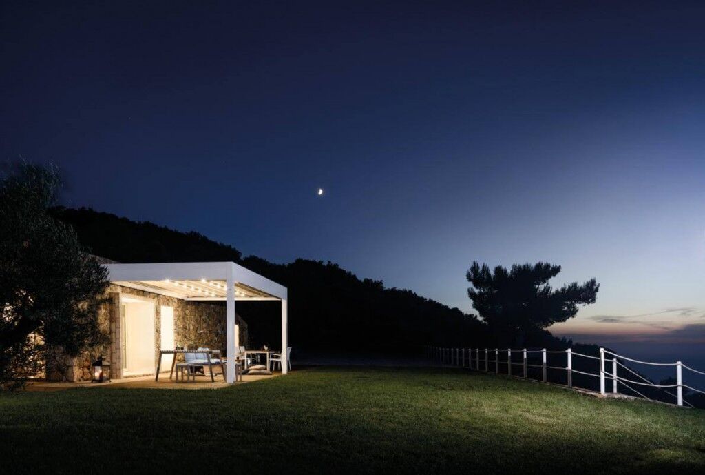 Pergola Med Room Maki s integrovaným LED osvětlením