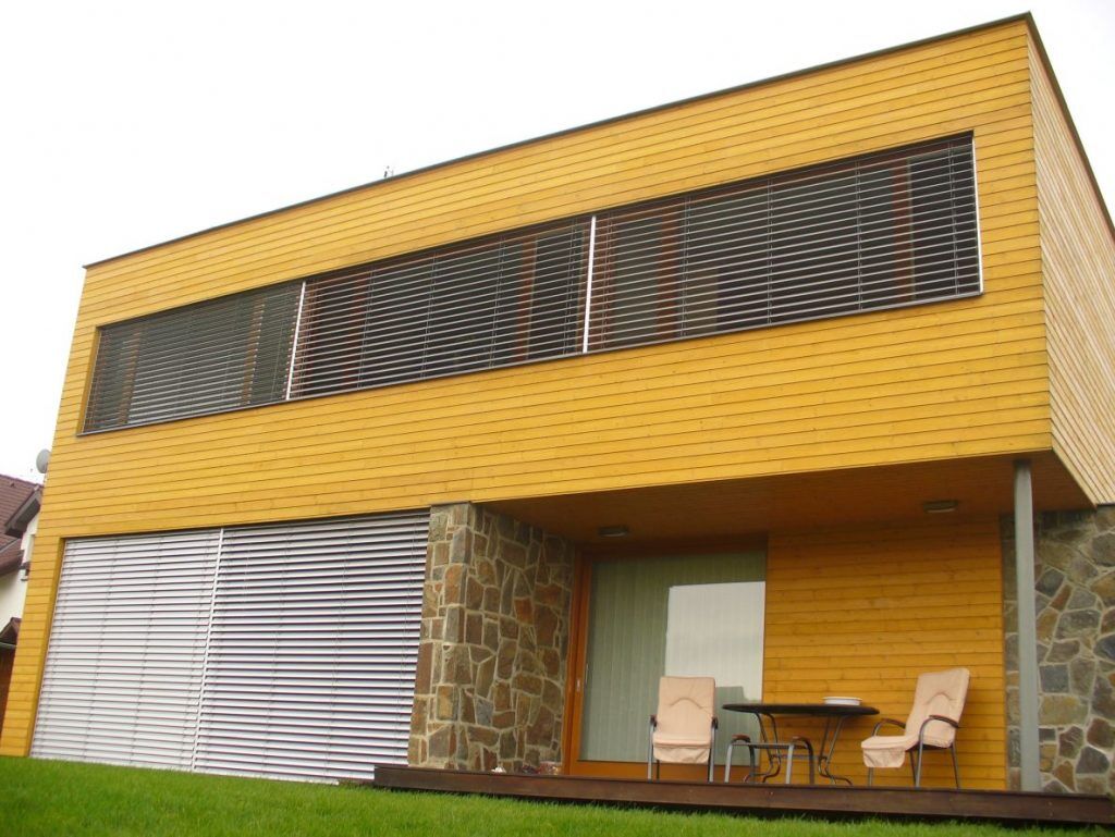 Žaluzie Zetta 90 se skvěle hodí jako zastínění velkých oken