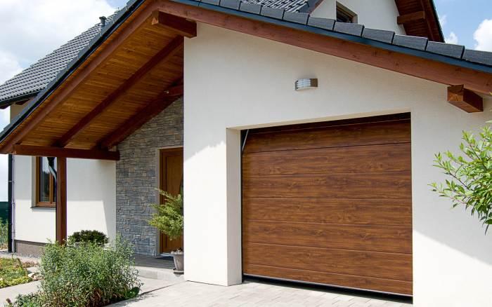 Sekční garážová vrata Trido Easy