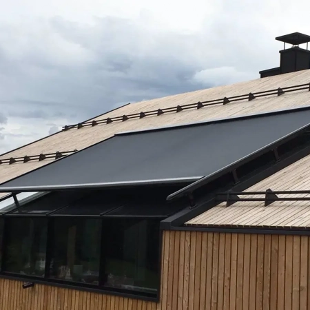 St&iacute;něn&iacute; Veranda HRV52 ve tmav&eacute; barvě