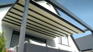 foto markýzy na zimní zahradu