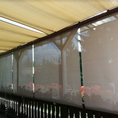 Venkovní screenové rolety pod pergolu