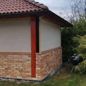 Roleta Screen Alfa-ZIP chrání zahradní přístěnek