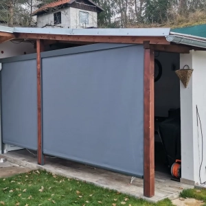 Roleta Screen Alfa-ZIP v šedém provedení