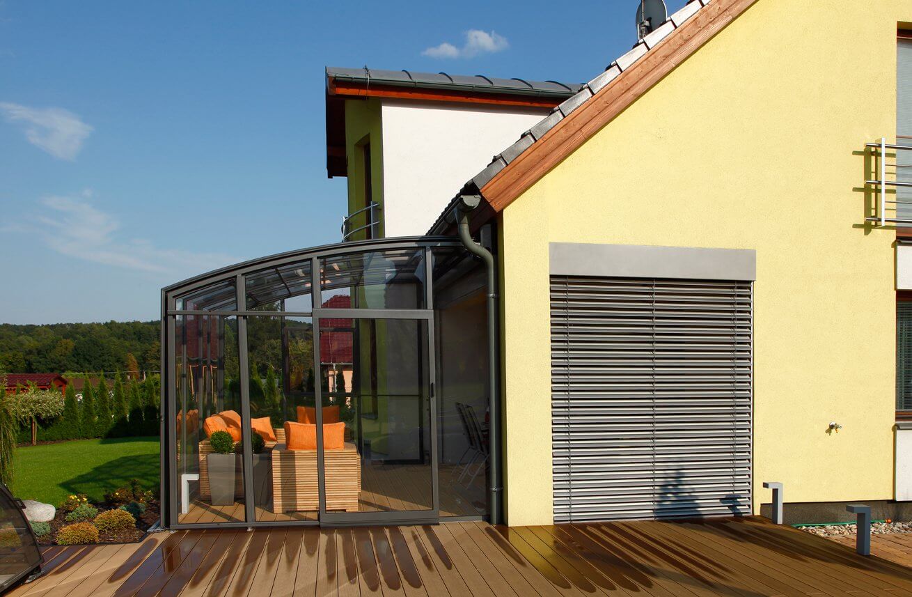 Přiznaná venkovní žaluzie Zetta 90