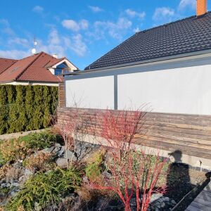 Bočn&iacute; pohled na st&iacute;něn&iacute; Veranda HRV80-ZIP-2P