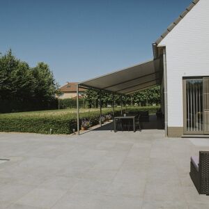 St&iacute;něn&iacute; Veranda-HRV80-ZIP-2P u modern&iacute; vilky