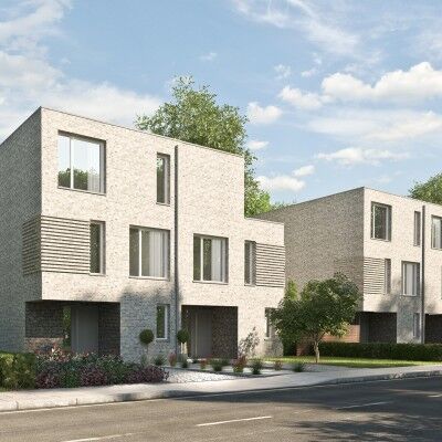 Plastové okno VEKA Softline 76 MD na moderním domku
