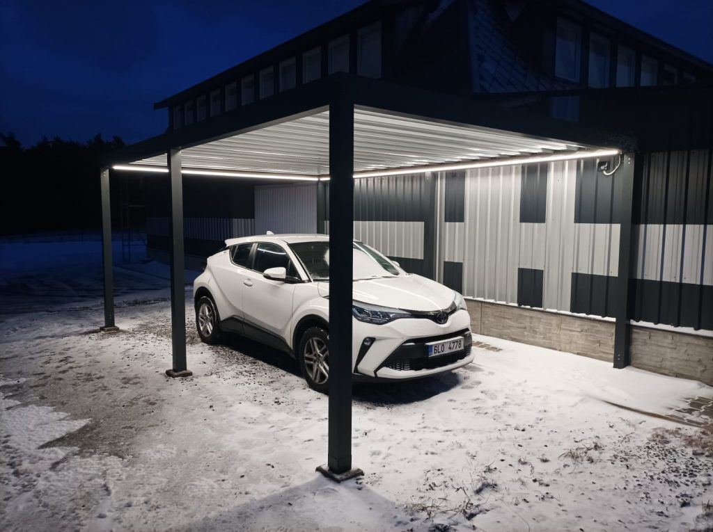 Pergola Artosi jako přístřešek pro auto