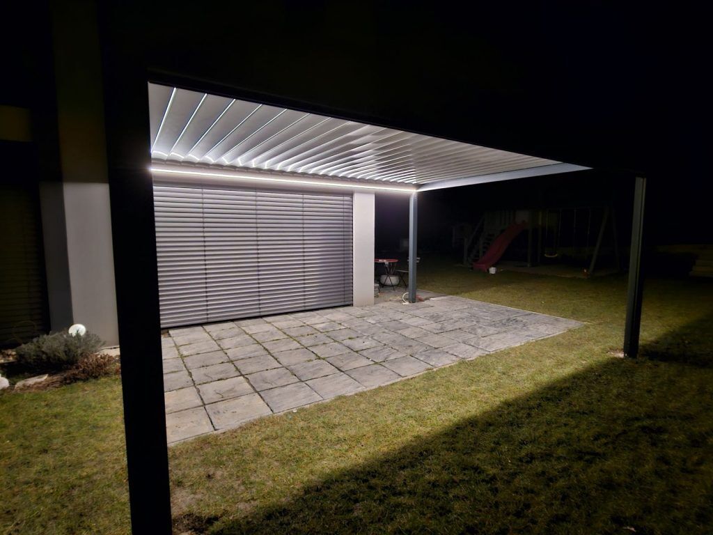 Pergola Artosi osvětlen&aacute;