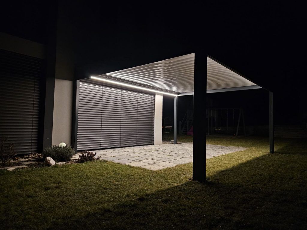 Pergola Artosi osvětlen&aacute;