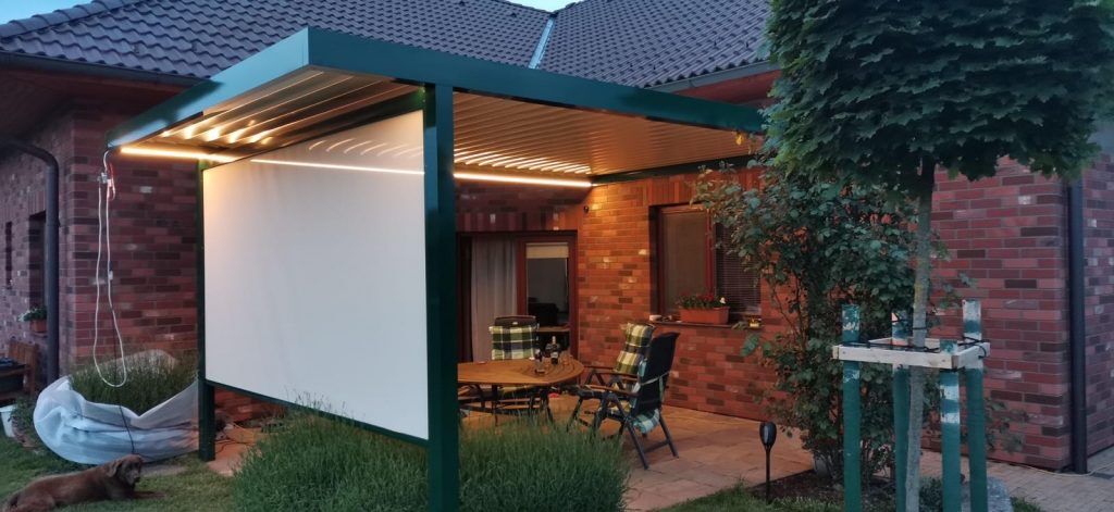 Pergola Artosi osvětlen&aacute;