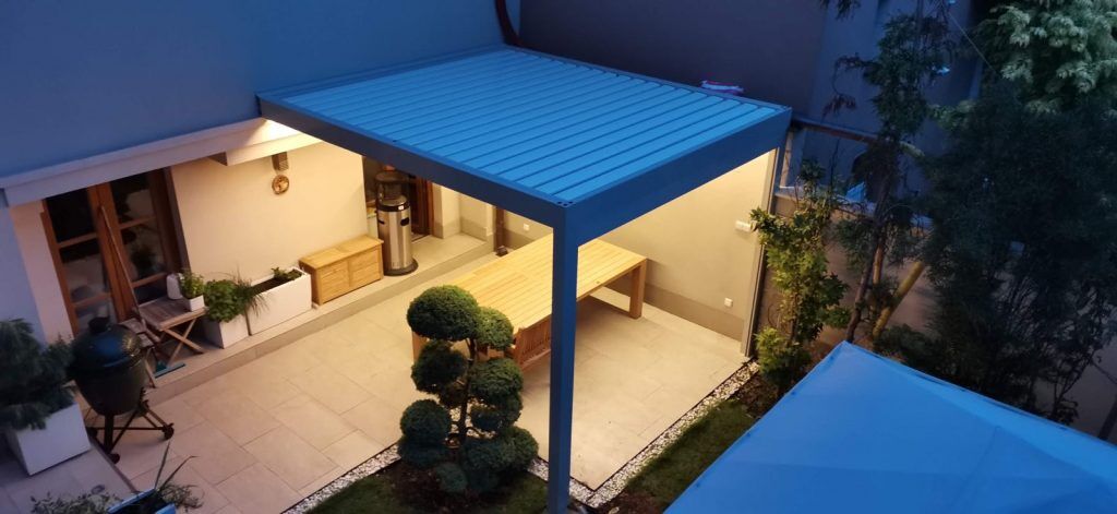 Pergola Artosi osvětlen&aacute;