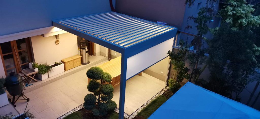 Pergola Artosi osvětlen&aacute;