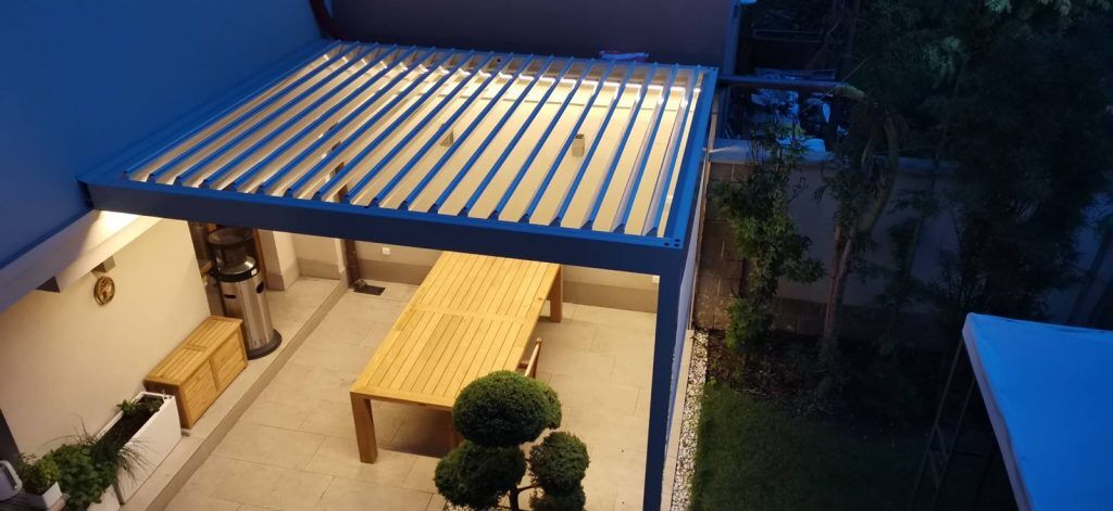 Pergola Artosi osvětlen&aacute;