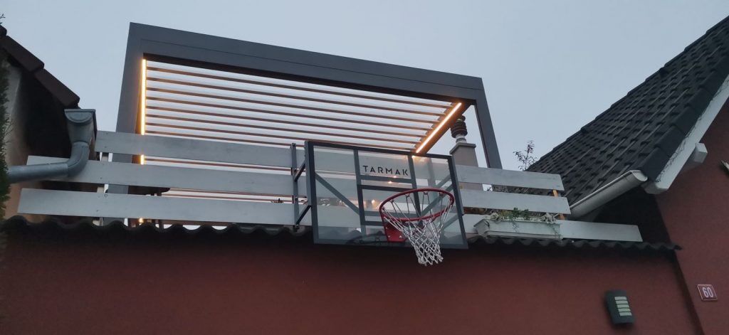 Pergola Artosi osvětlen&aacute;