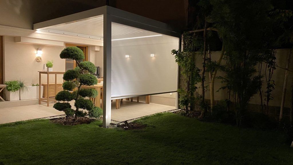 Pergola Artosi osvětlen&aacute;