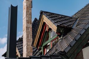 Dřevěná okna Oknotherm – detail vikýře