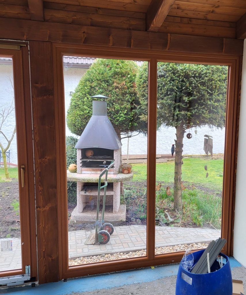 Zimní zahradu půjde využít i v létě při grilování