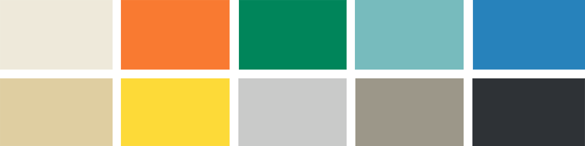 RAL vzorník hliníková okna Oknotherm